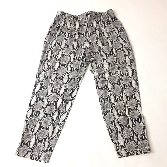 NWOT A.L.C Elijah Python Print Pants - Picture 7 of 10
